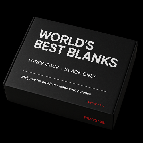 (3 Pack) “Midnight Black”