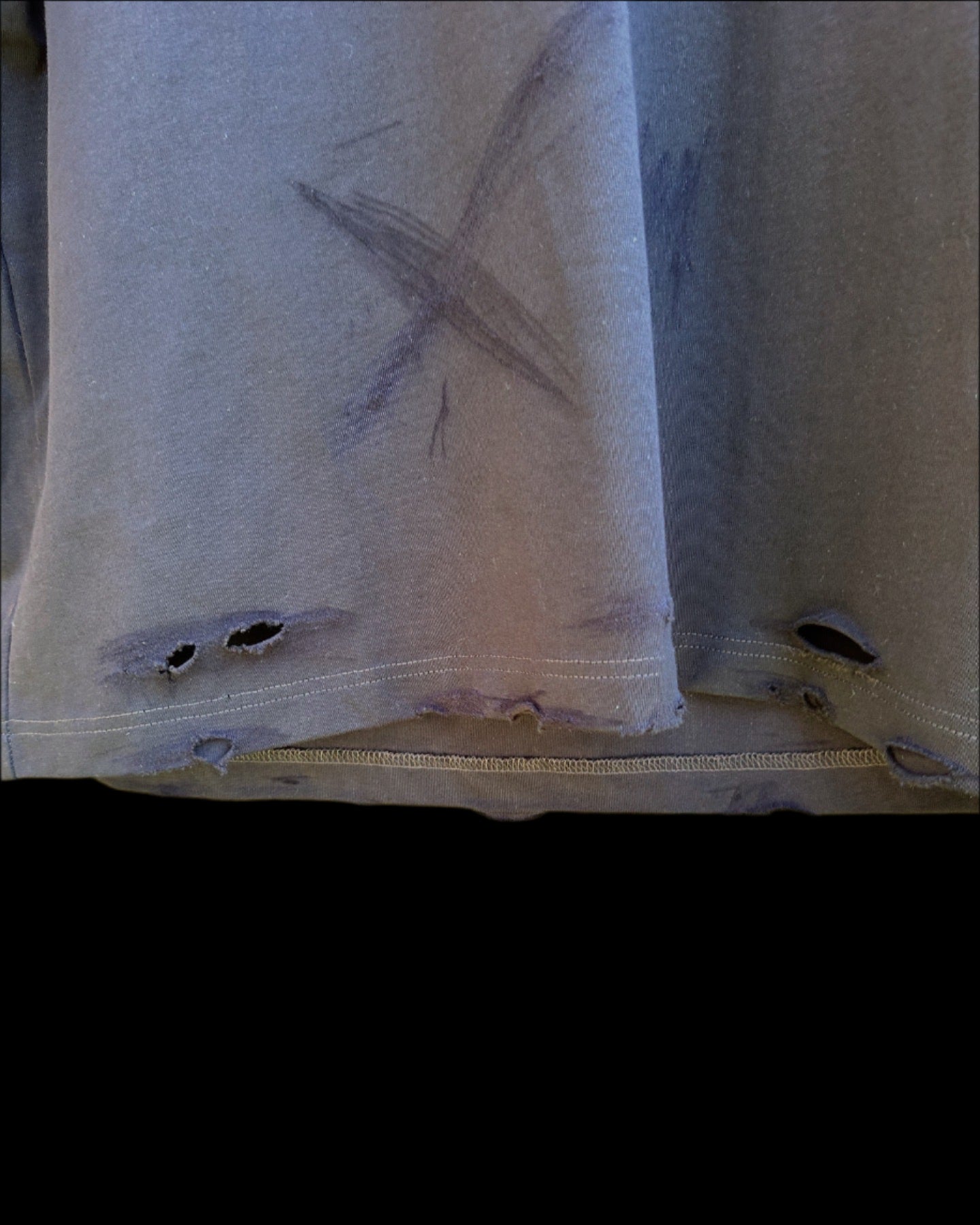 “Sun Faded Black” (Distressed)